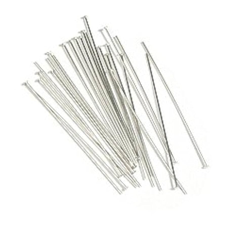【本日限定価格】Needles PIN-925 SILVER Pipillion Uxcell 2.1'' T Shaped Pins Steel Blocking Pin Needles for